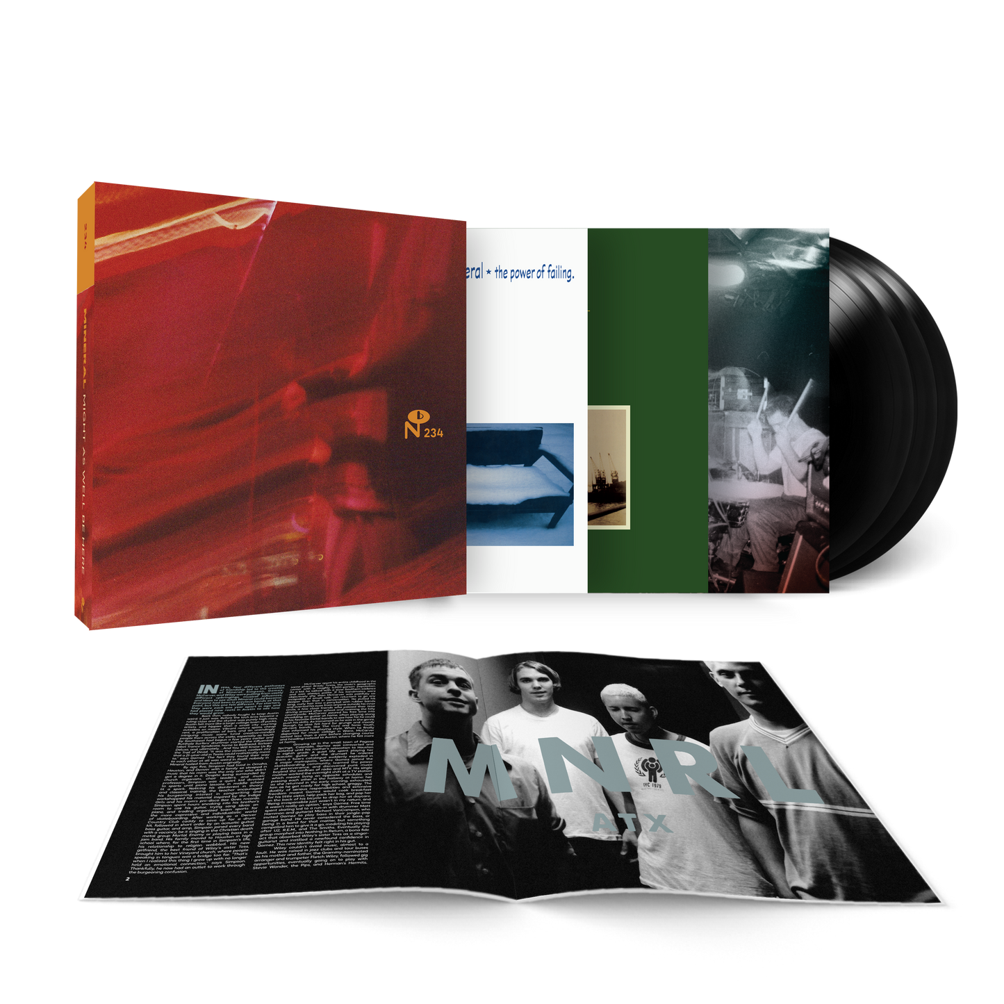 Mineral - Might As Well Be Here 3xLP Box Set