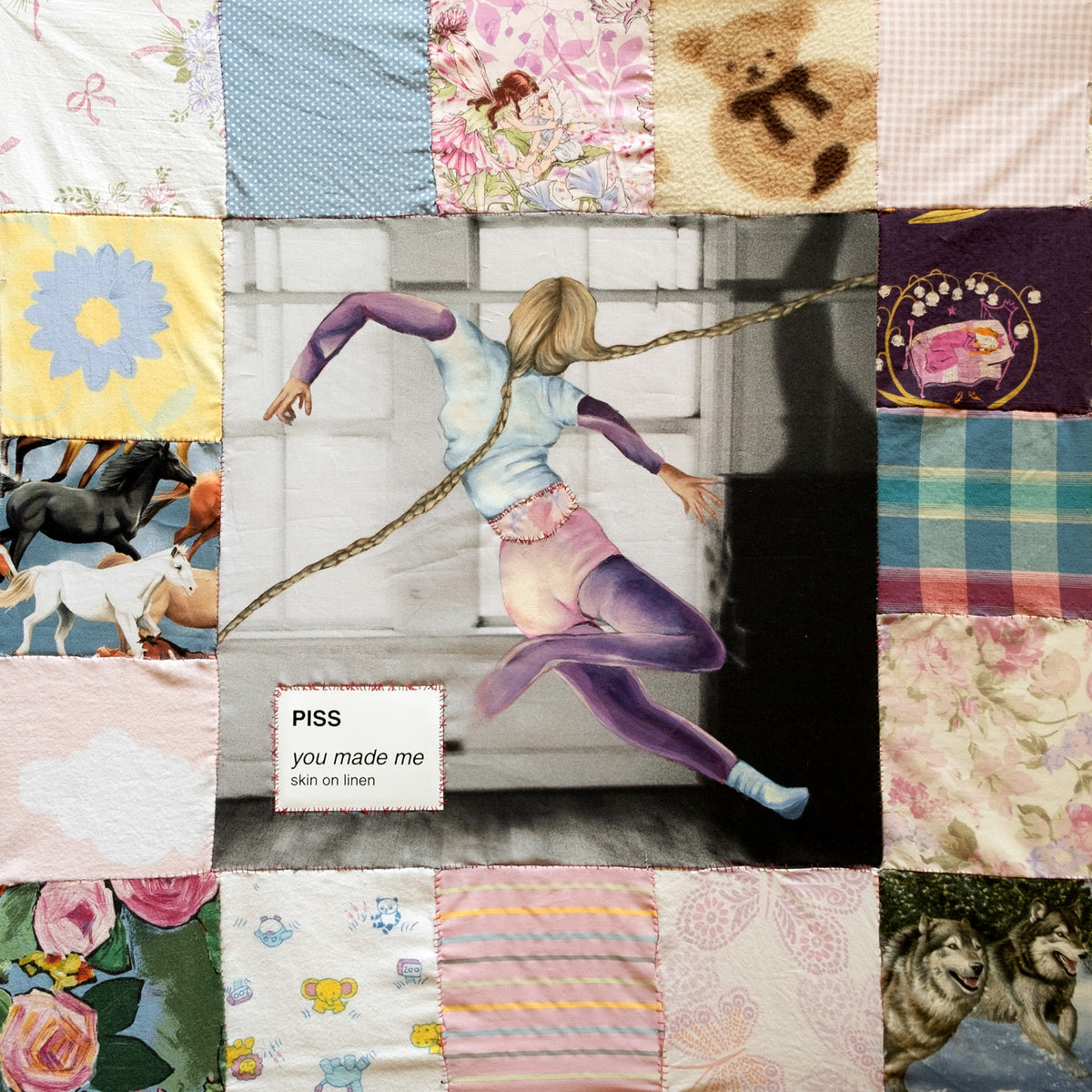 PISS - you made me / skin on linen LP / CD / Tape