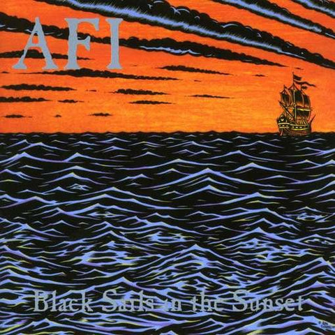 USED: AFI - Black Sails In The Sunset (LP, Album, Ltd, Dar) - Used - Used