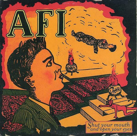 USED: AFI - Shut Your Mouth And Open Your Eyes (LP, Album, Ltd, Gre) - Used - Used