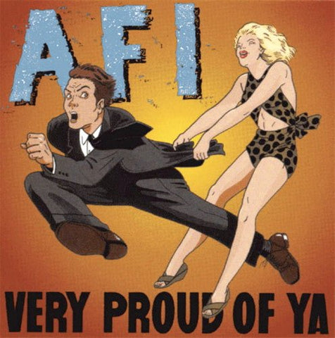 USED: AFI - Very Proud Of Ya (LP, Album, Ltd, Blu) - Used - Used