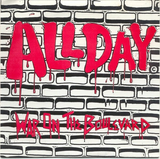 USED: All Day - War On The Boulevard (7", EP) - Used - Used