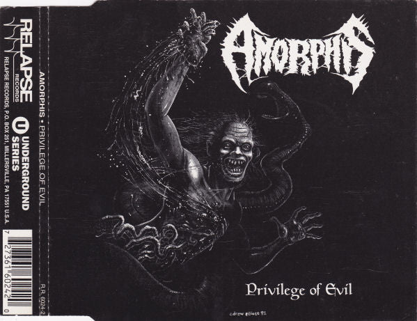 USED: Amorphis - Privilege Of Evil (CD, EP, RE, Sli) - Used - Used