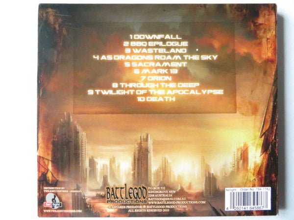 USED: Antares Predator - Twilight Of The Apocalypse (CD, Dig) - Used - Used