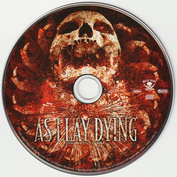 USED: As I Lay Dying - The Powerless Rise (CD, Album, Dig) - Used - Used