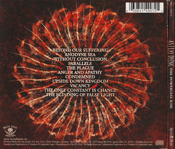 USED: As I Lay Dying - The Powerless Rise (CD, Album, Dig) - Used - Used