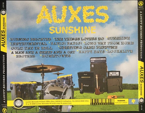 USED: Auxes - Sunshine (CD, Album) - Used - Used
