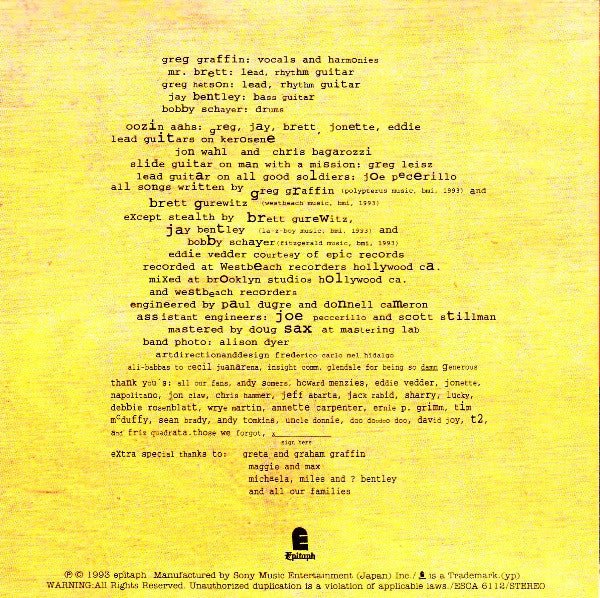 USED: Bad Religion - Recipe For Hate (CD, Album, RE) - Used - Used
