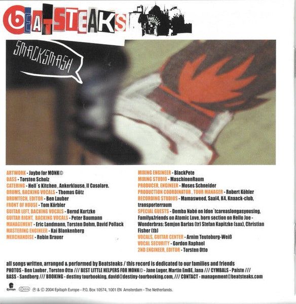 USED: Beatsteaks - Smack Smash (CD, Album) - Used - Used