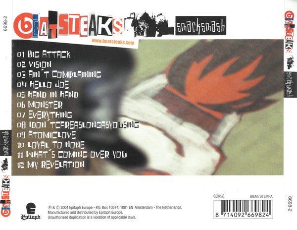 USED: Beatsteaks - Smack Smash (CD, Album) - Used - Used