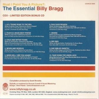USED: Billy Bragg - Must I Paint You A Picture?: The Essential Billy Bragg (3xCD, Comp, Ltd, RM) - Used - Used