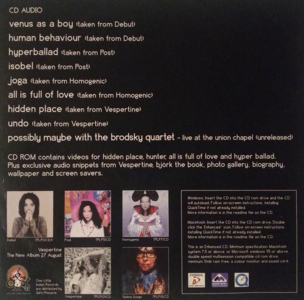 USED: Björk - Björk (CD, Comp, Enh, Smplr) - Used - Used