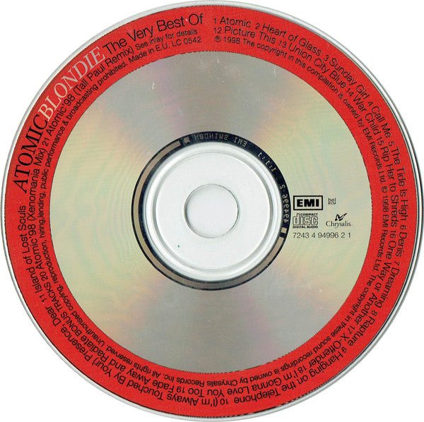 USED: Blondie - Atomic (The Very Best Of) (CD, Comp) - Used - Used