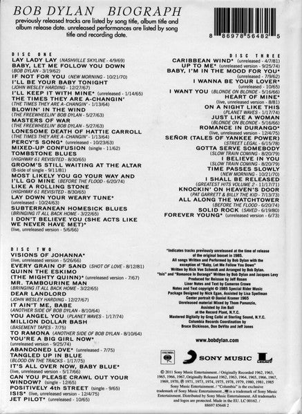 USED: Bob Dylan - Biograph (3xCD, Comp, RE + Box) - Used - Used