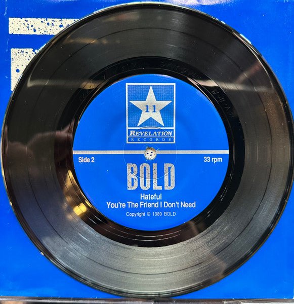 USED: Bold - Bold (7", RP) - Used - Used