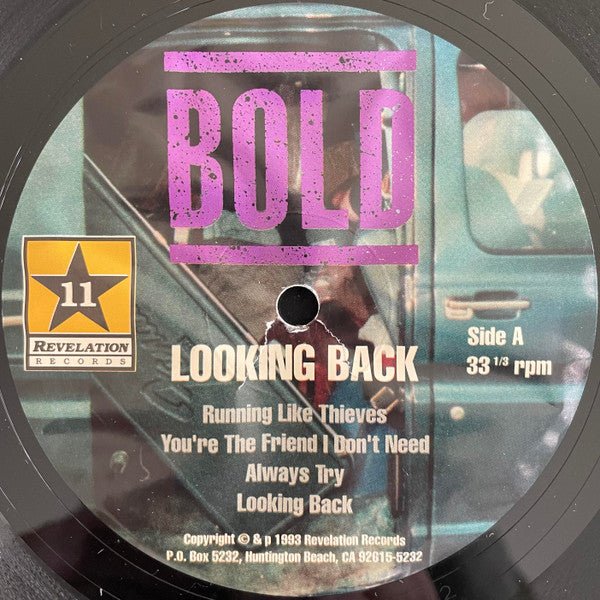 USED: Bold - Looking Back (12", EP) - Used - Used