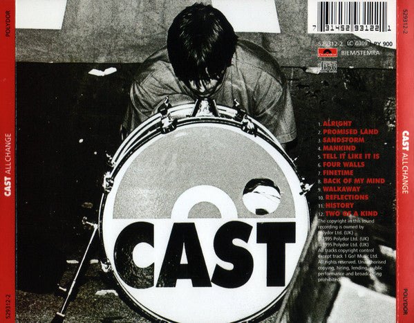 USED: Cast - All Change (CD, Album, RE) - Used - Used