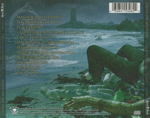 USED: Cattle Decapitation - The Anthropocene Extinction (CD, Album) - Used - Used