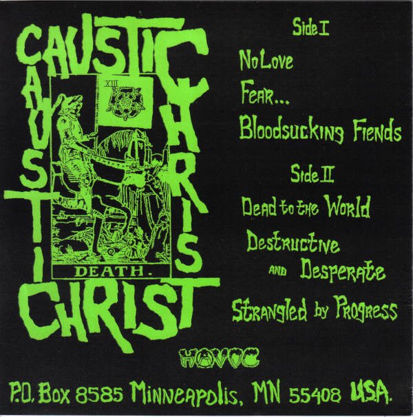 USED: Caustic Christ - No Love (7") - Used - Used