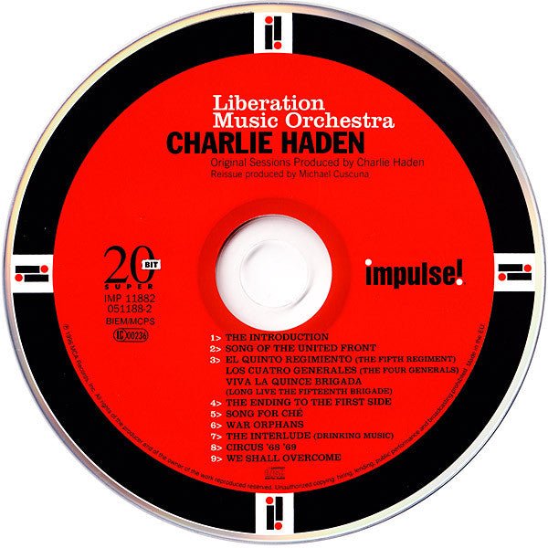 USED: Charlie Haden - Liberation Music Orchestra (CD, Album, RE, RM, Dig) - Used - Used