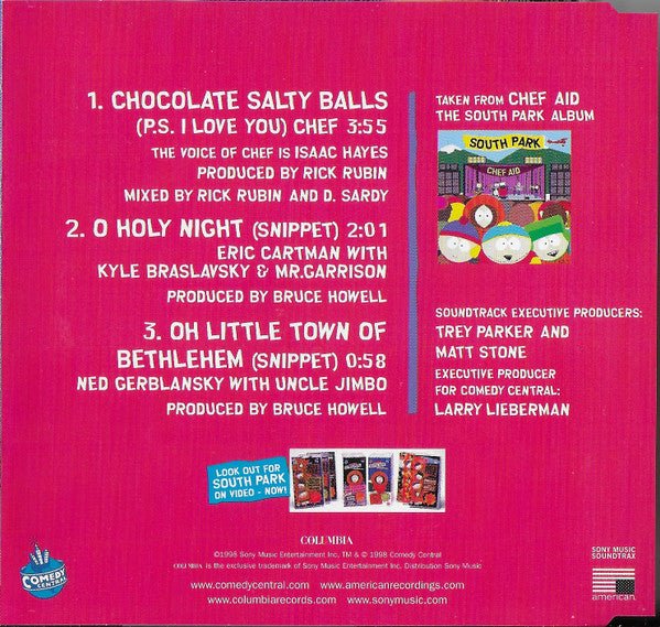 USED: Chef - Chocolate Salty Balls (CD, Maxi) - Used - Used