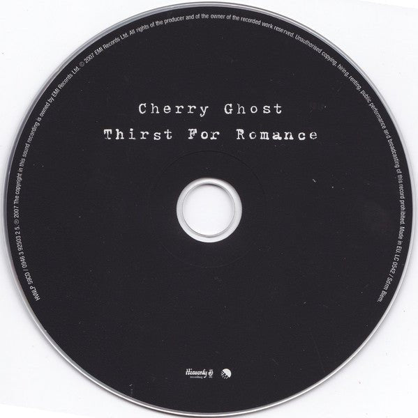 USED: Cherry Ghost - Thirst For Romance (CD, Album) - Used - Used