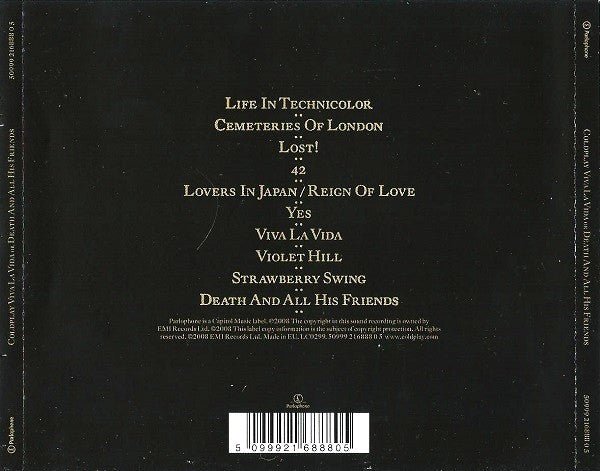 USED: Coldplay - Viva La Vida Or Death And All His Friends (CD, Album) - Used - Used