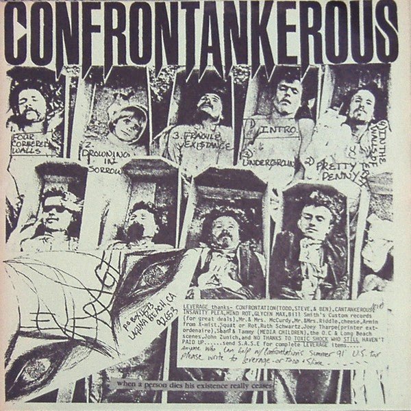USED: Confrontation / Cantankerous - Confrontankerous (7", Red) - Used - Used