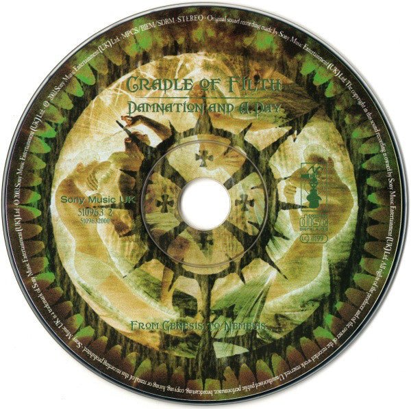 USED: Cradle Of Filth - Damnation And A Day (CD, Album) - Used - Used