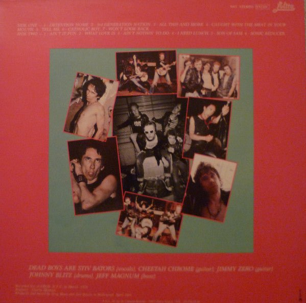 USED: Dead Boys* - Night Of The Living Dead Boys (LP, Album, RE) - Used - Used