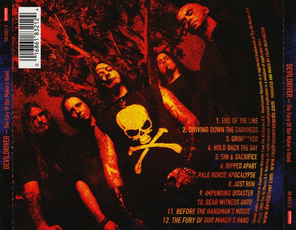 USED: DevilDriver - The Fury Of Our Maker's Hand (CD, Album) - Used - Used