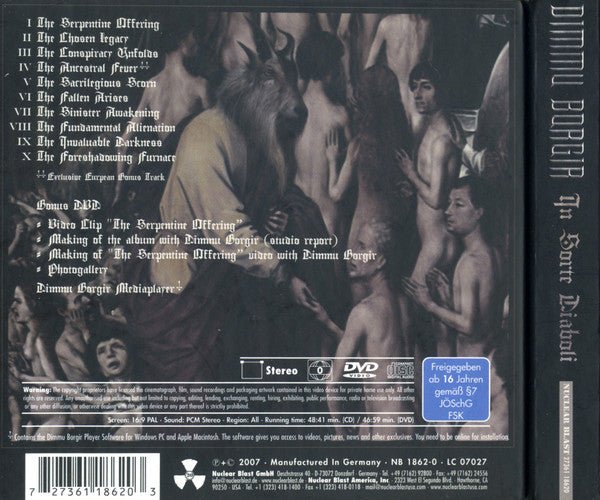USED: Dimmu Borgir - In Sorte Diaboli (CD, Album + DVD - V + Ltd, Dig) - Used - Used