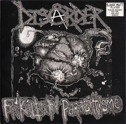 USED: Disårder / Anti-Social Rejects* - Fakultativ Parasittisme / Suicidal Bomber (7") - Used - Used