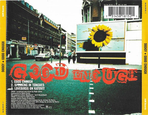 USED: Dodgy - Good Enough (CD, Single) - Used - Used