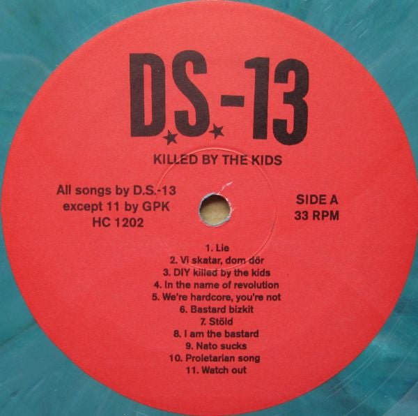 USED: D.S. - 13* - Killed By The Kids (LP, Album, Gre) - Used - Used