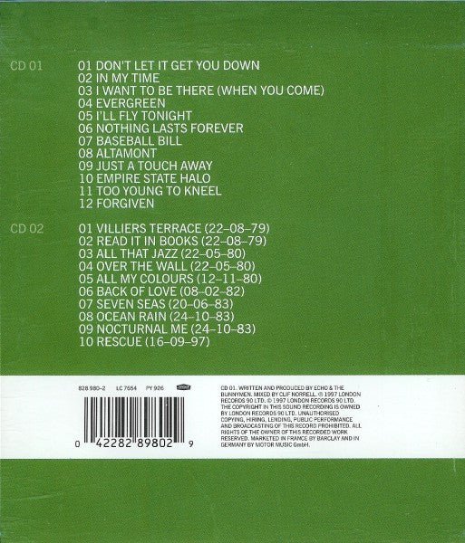 USED: Echo & The Bunnymen - Evergreen (CD, Album + CD + Ltd) - Used - Used