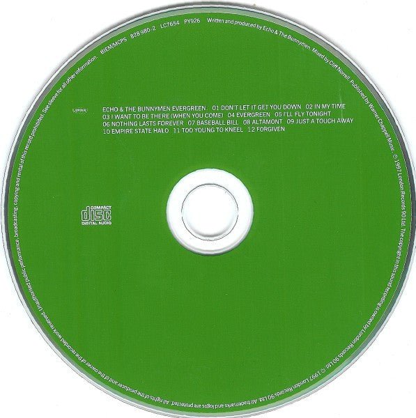 USED: Echo & The Bunnymen - Evergreen (CD, Album + CD + Ltd) - Used - Used