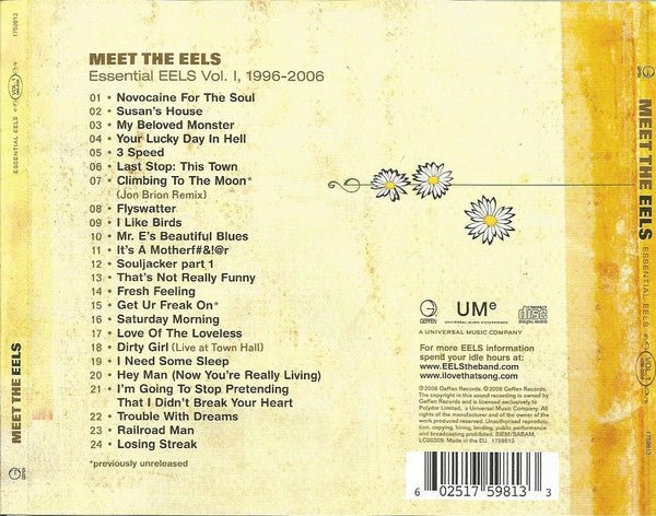 USED: Eels - Meet The Eels: Essential Eels Vol. 1, 1996 - 2006 (CD, Comp) - Used - Used