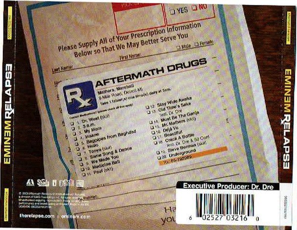 USED: Eminem - Relapse (CD, Album) - Used - Used