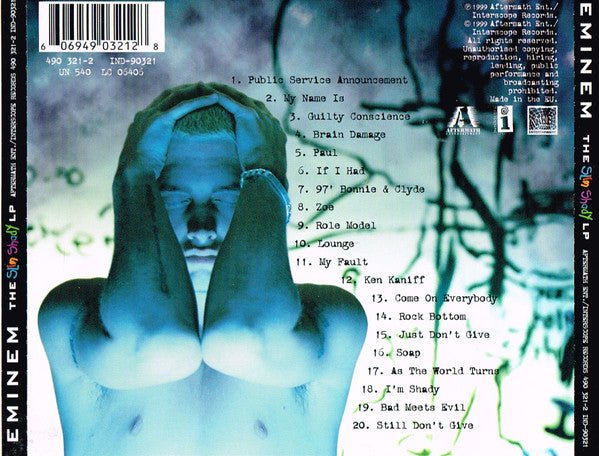USED: Eminem - The Slim Shady LP (CD, Album, Cle) - Used - Used