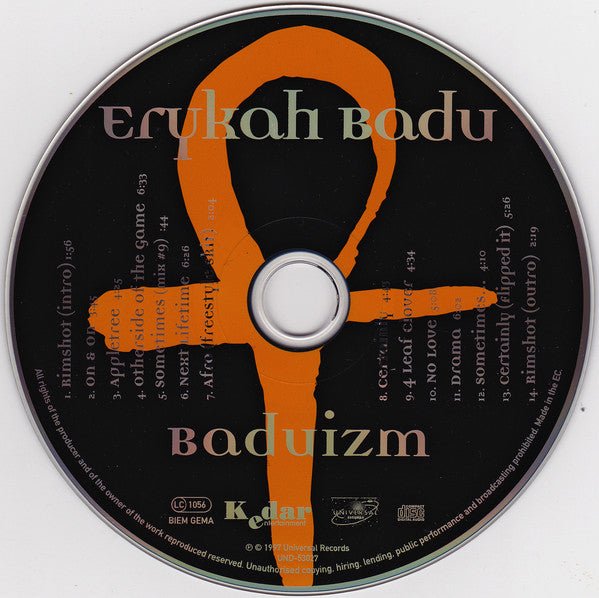 USED: Erykah Badu - Baduizm (CD, Album) - Used - Used