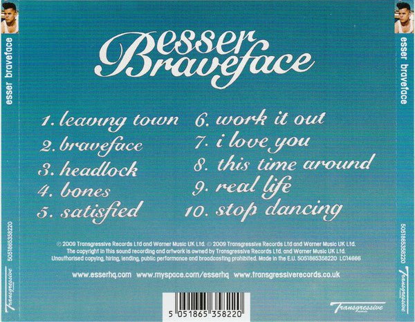 USED: Esser - Braveface (CD, Album) - Used - Used