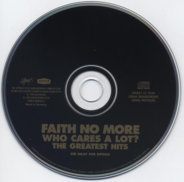 USED: Faith No More - Who Cares A Lot? The Greatest Hits (CD, Comp, RE, WMM) - Used - Used