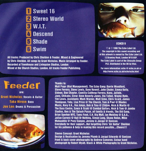 USED: Feeder - Swim (CD, EP) - Used - Used