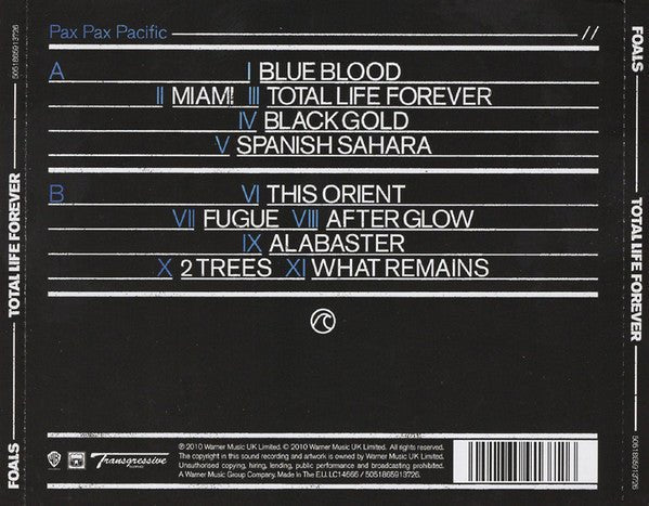 USED: Foals - Total Life Forever (CD, Album) - Used - Used