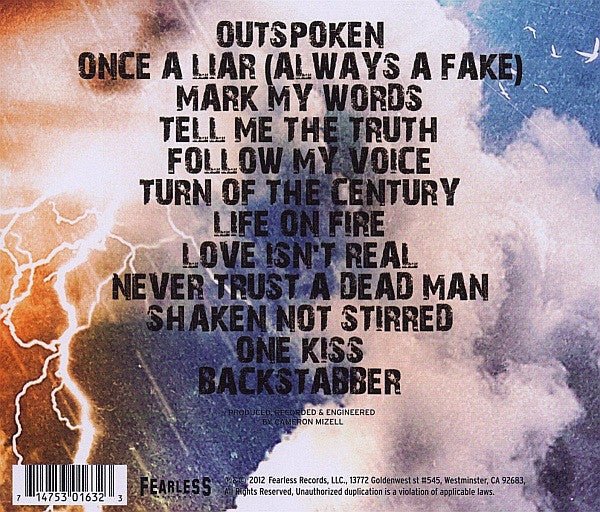 USED: For All Those Sleeping - Outspoken (CD, Album) - Used - Used