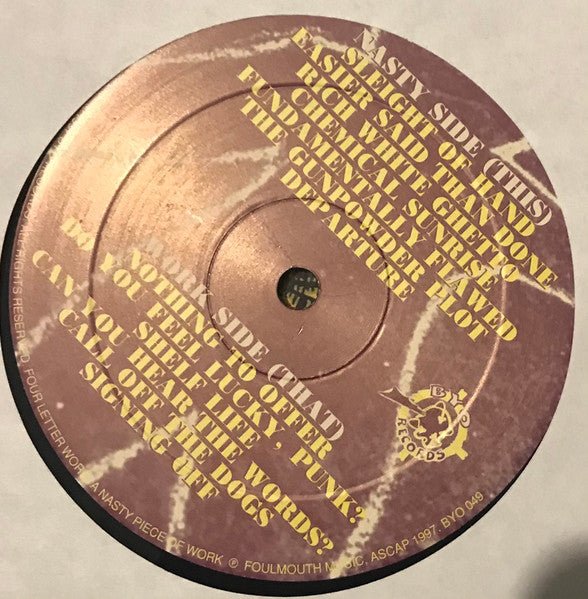 USED: Four Letter Word - A Nasty Piece Of Work (LP, Album) - Used - Used