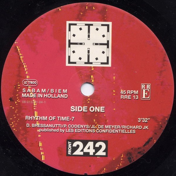 USED: Front 242 - Rhythm Of Time (7", Single) - Used - Used