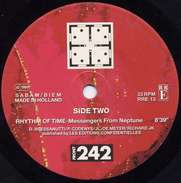 USED: Front 242 - Rhythm Of Time (7", Single) - Used - Used