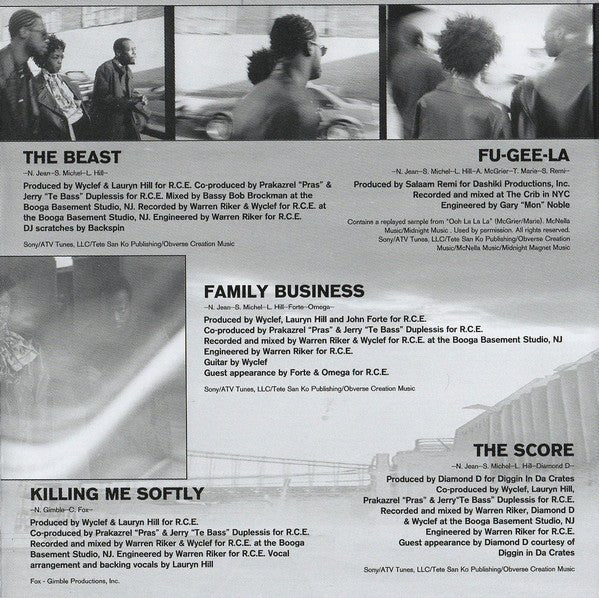 USED: Fugees - The Score (CD, Album, RE) - Used - Used